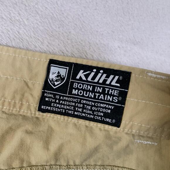 Kuhl Shorts Mens 38 Beige Outdoors Hiking Cotton Blend‎ Mid Rise 8.5" Inseam - Picture 5 of 12